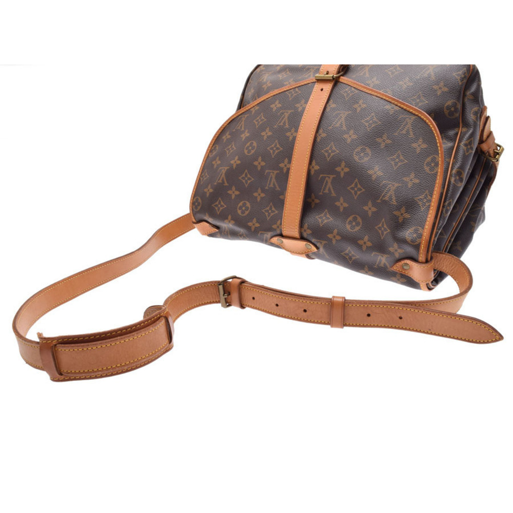 Louis Vuitton Shoulder Monogram Saumur bag Brown